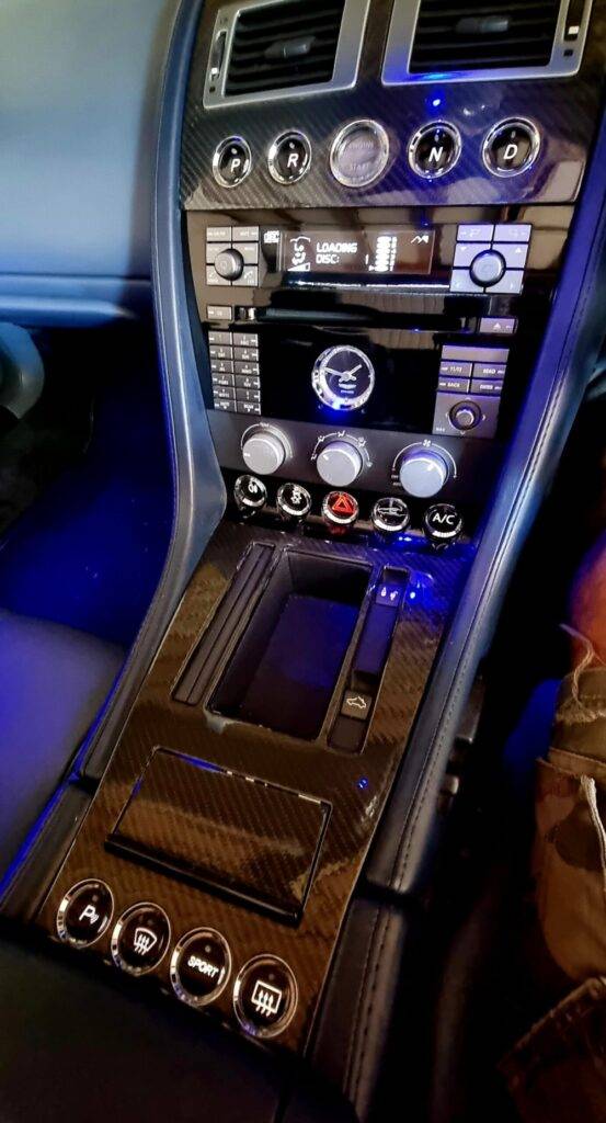 Full Aston Martin Glass switch set